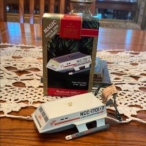 Hallmark Keepsake Vintage 1992 Shuttlecraft Galileo Ornament Starship Enterprise